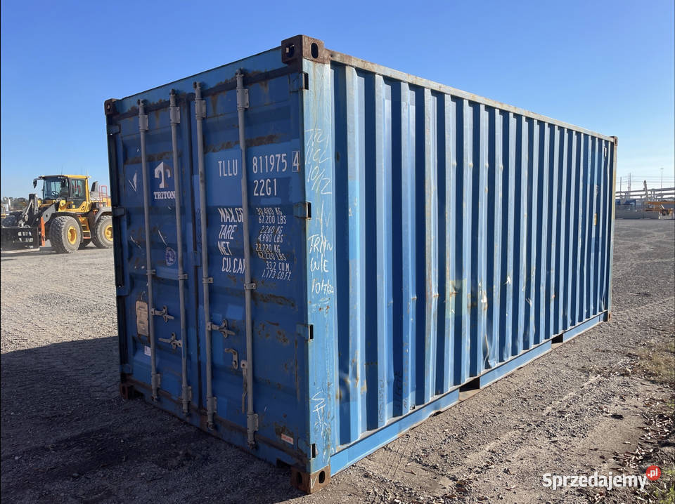 Kontener morski magazynowy 20DV 6 metrowy Rogoźno