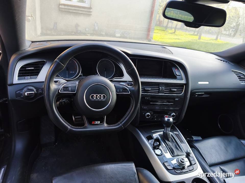 Audi S5 uszkodzona Siedliszcze-Osada
