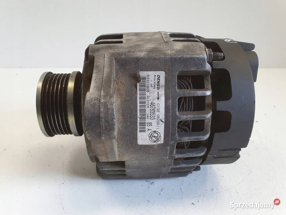 ALTERNATOR Fiat Stilo 19 JTD 46763533 denso 85A Rudka