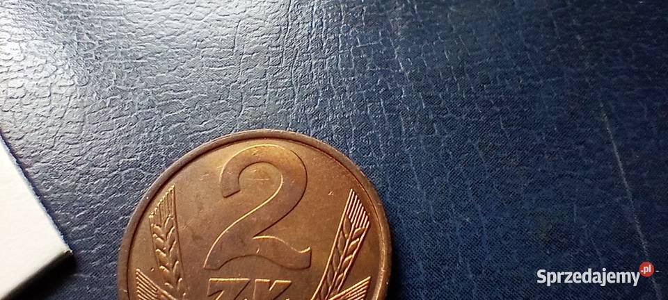 Stare monety 2 złote 1981 PRL Polska cudo podkarpackie Lesko