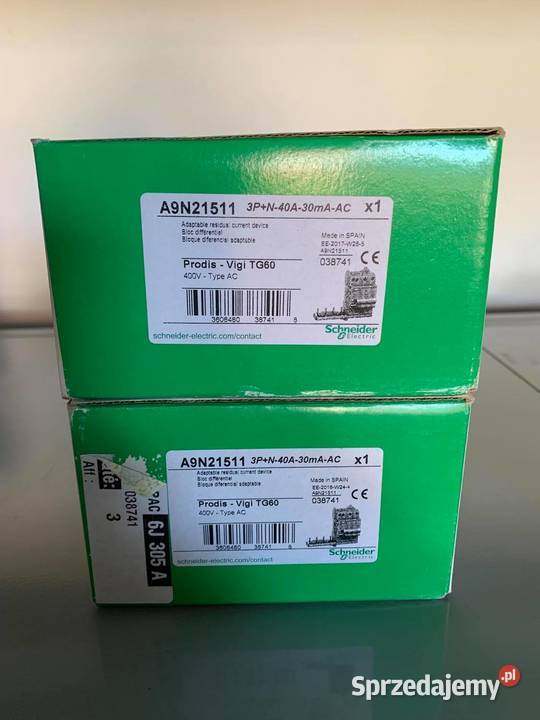 Schneider A9N21511 Prodis Vigi TG60 bloc Diff 4P
