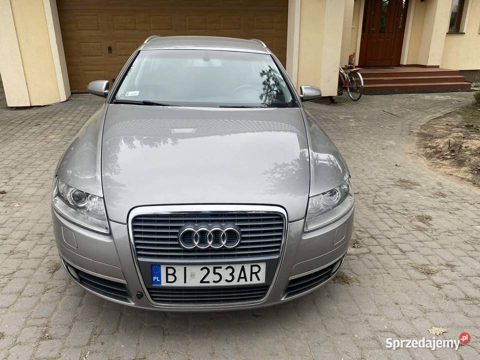 Audi A6 C6 24 v6 benzyna manual super stan ASR (kontrola trakcji) Białystok sprzedam