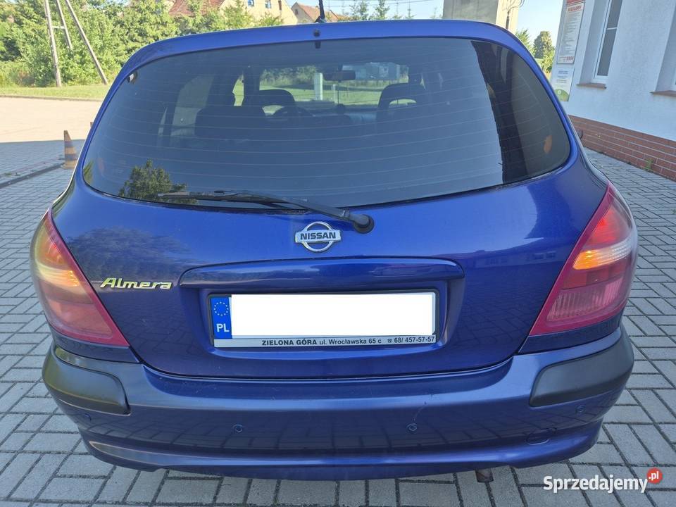 NISSAN ALMERA HATCHBACK 1500 BENZYNAGAZ elektryczne szyby Głogów