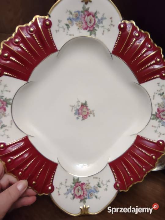 Porcelanowy Talerz Bavaria Piękny Porcelana i szkło Gniezno sprzedam