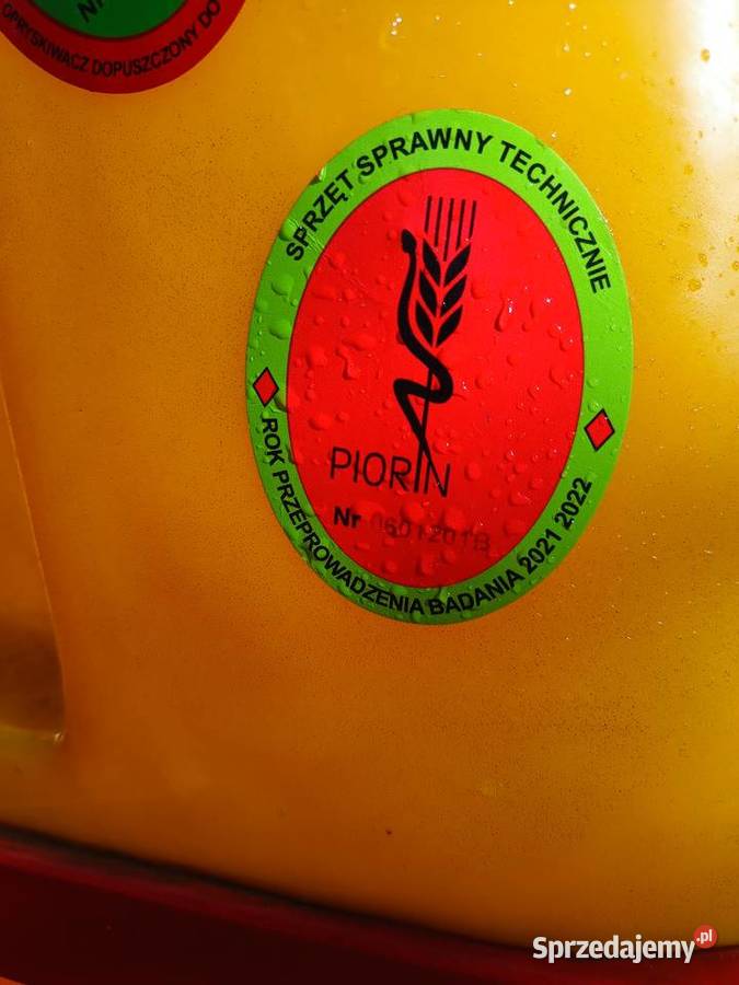 Opryskiwacz zawieszany 600 litrów 12m Nowodwór sprzedam