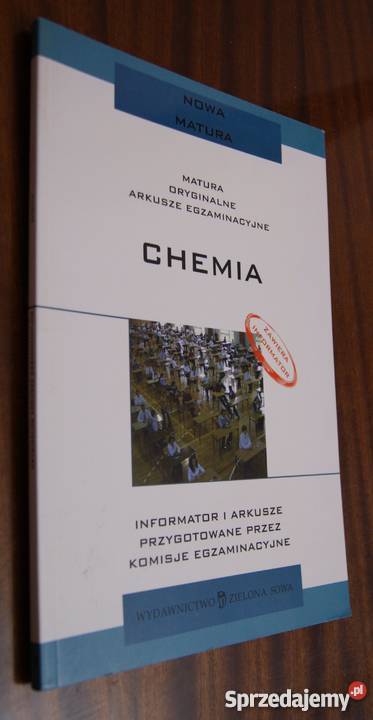 Chemia oryginalne arkusze egzaminacyjne NOWA Rok wydania 2006 Parczew sprzedam