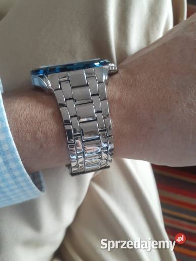 Duży zegarek męski Curren solidna bransoleta