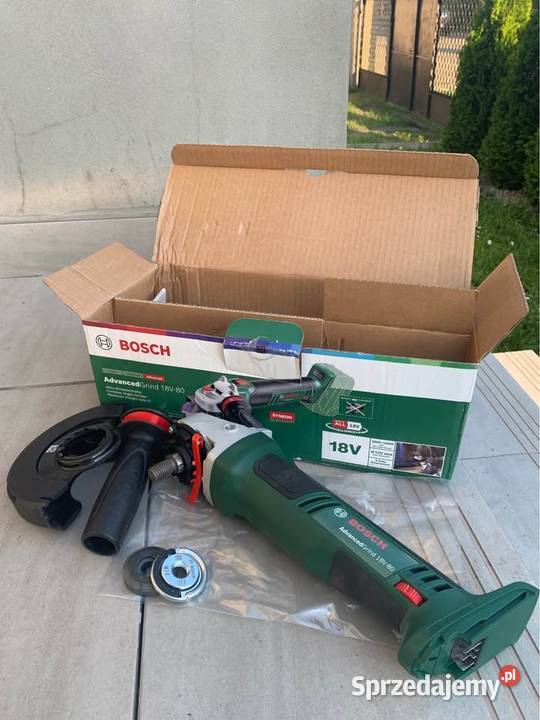 BOSCH Akumulatorowa szlifierka kątowa