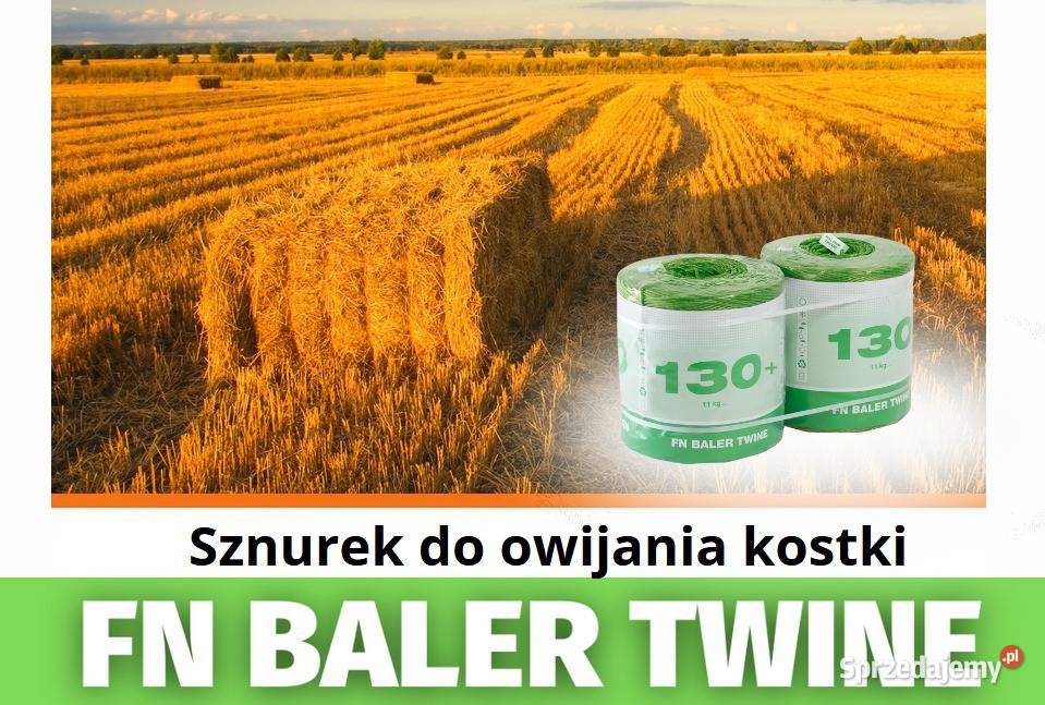 SZNUREK ROLNICZY Fn 130+ 11kg 1300m/tex7700 zielony