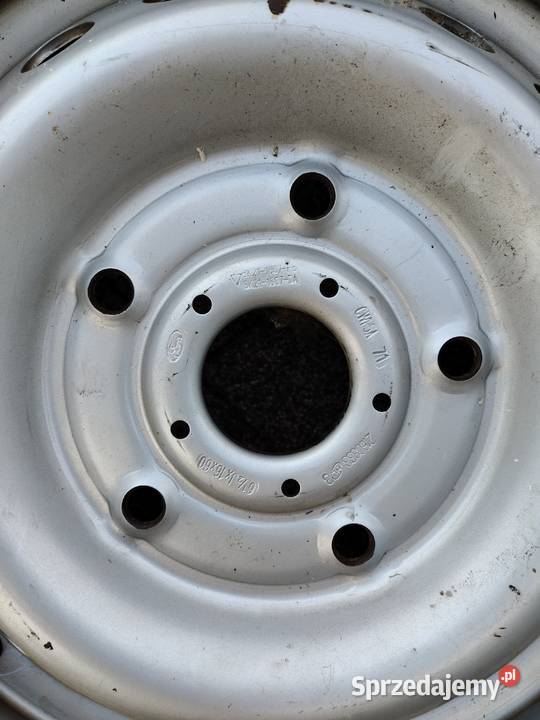 Felga stalowa 16 5x160x651 ET60 Ford Transit Samochodowe Lwówek Śląski sprzedam
