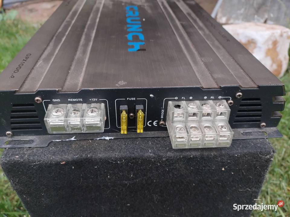 Subwoofer Mac Audio 3001000wzmacniacz Craunch lubelskie sprzedam