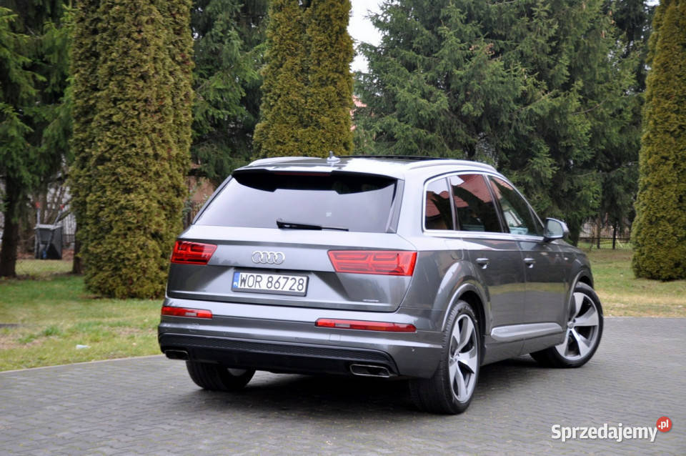 Audi Q7 30TDI272SlineFull SUV Q7 Ostrów Mazowiecka