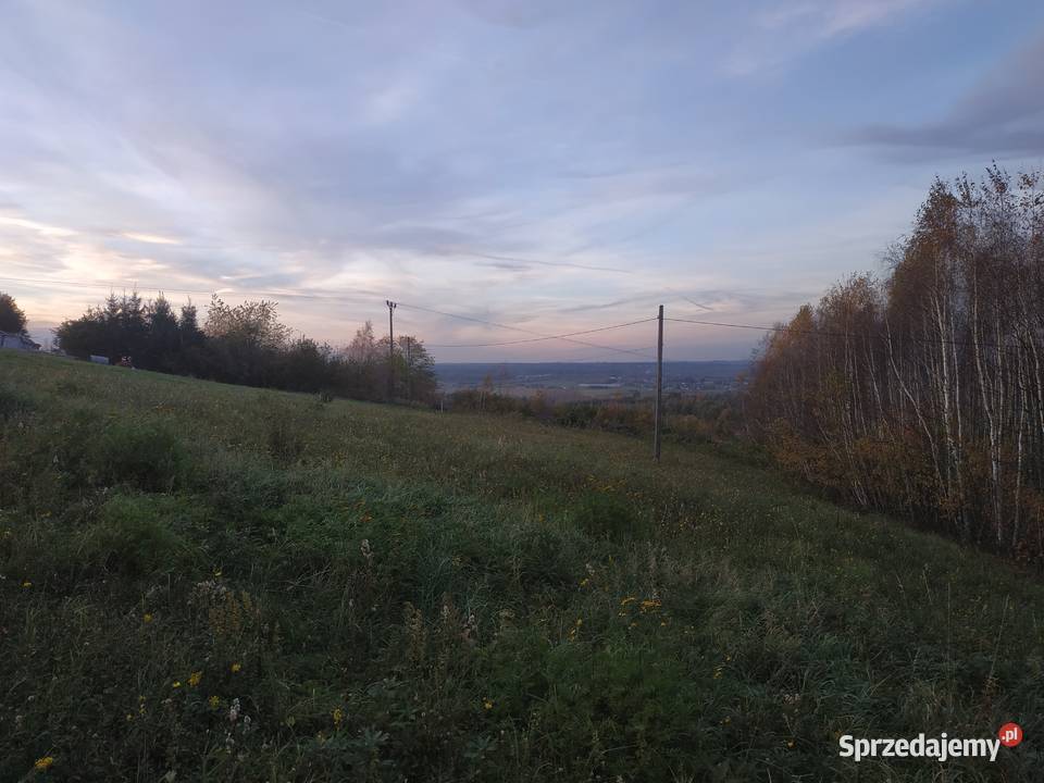 Działka budowlana rekreacyjna budowlana podkarpackie