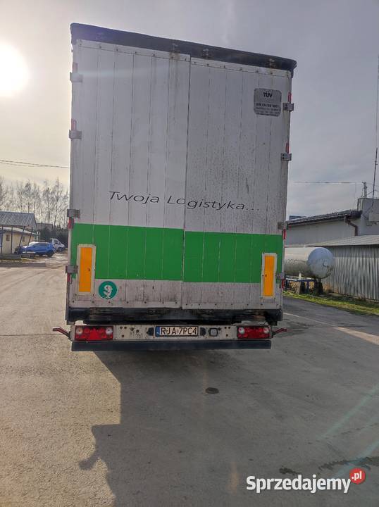 Naczepa firanka Schmitz Cargobull Burtowe i plandeki podkarpackie Mokra