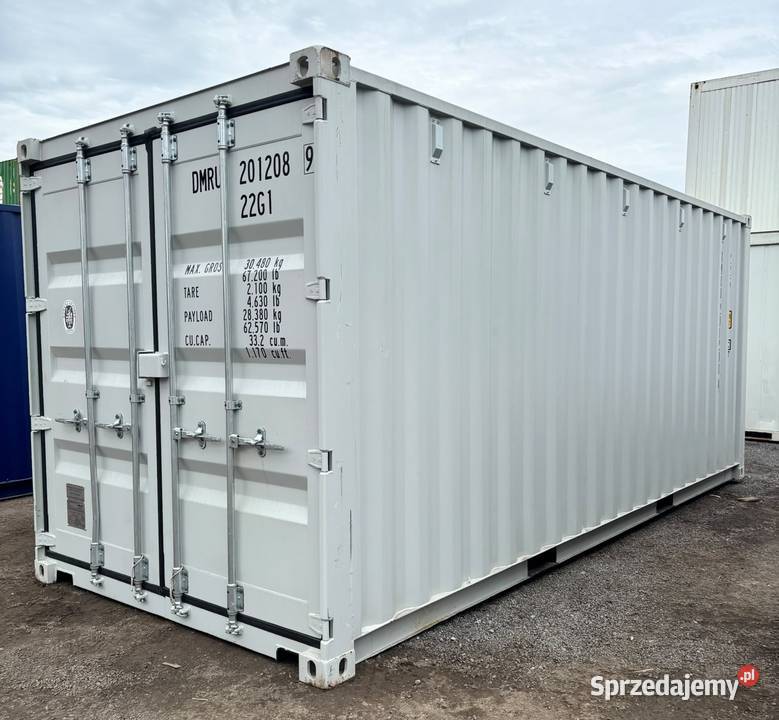 Kontener Morski Magazynowy 6 metrowy 20DC Nowy Magazynowanie
