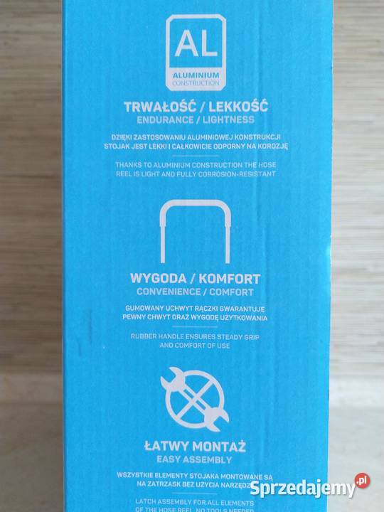 NAJTANIEJ Stojak Na Wąż Konstrukcja Aluminiowa Ogród Zabrze sprzedam