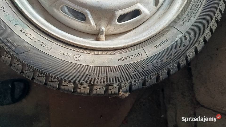 Koła Fiat Cinquecento Seicento Motoryzacja Cielcza sprzedam