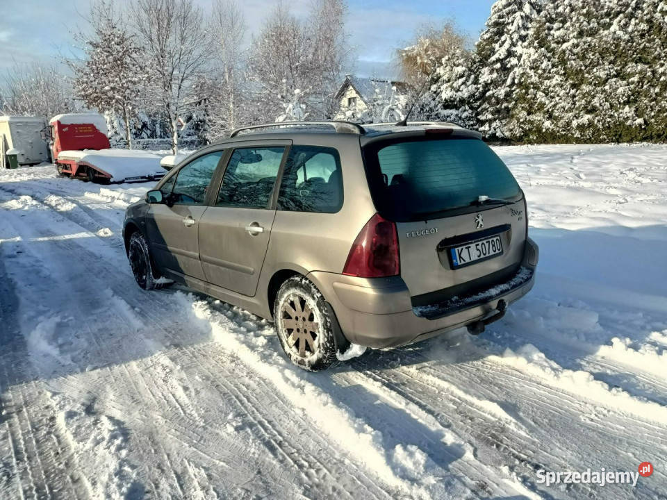 Peugeot 307 SW Peugeot 307 SW 20 HDI 110 02r 7os srebrny 307 SW