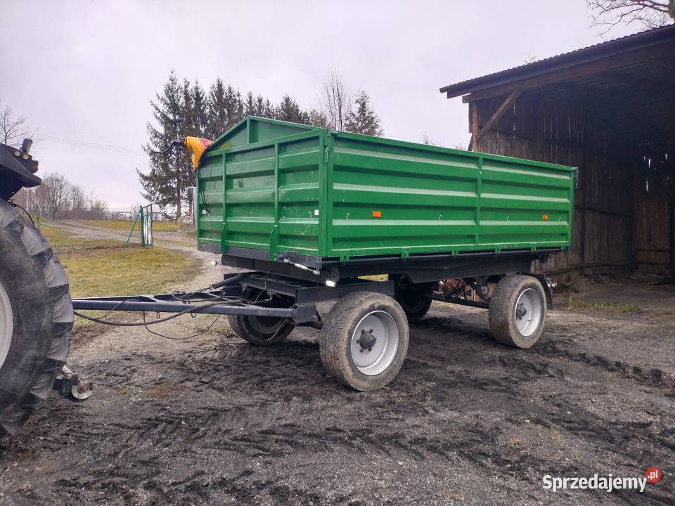 Przyczepa autosan D46D47 D50 D55 Zasław Pronar nieuszkodzony Gnojnica
