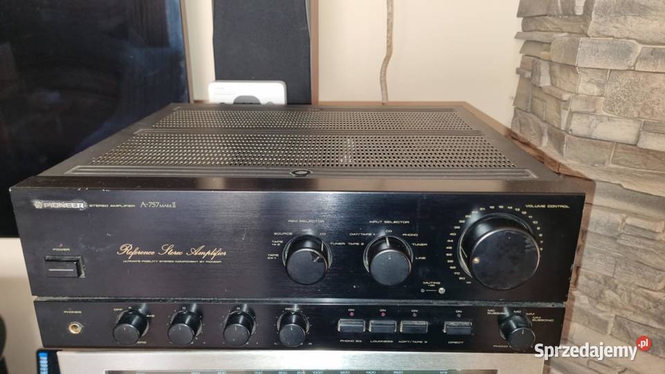 Potężny wzmacniacz Pioneer A757 Mark II 2x100W Warta