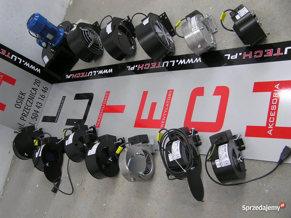 WENTYLATOR DO PIECA DMUCHAWA DO KOTŁA RMS 160 Z Osiek