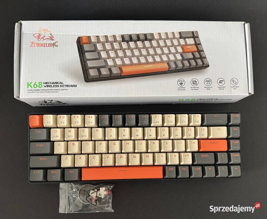 Bezprzewodowa klawiatura gamingowa mechaniczna wielkopolskie Poznań
