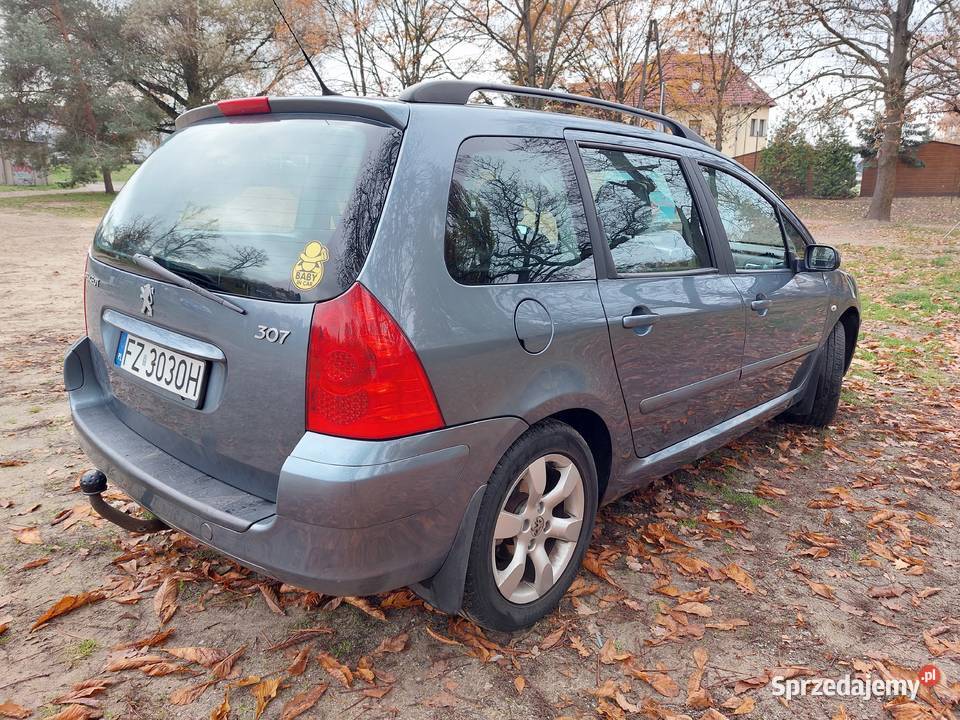 Peugeot 307 Kombi 2006 16 Hak Ważne opłaty Koła lubuskie Zielona Góra