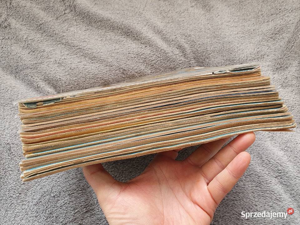 Magazyn Relax zestaw 25ciu numerów komiksy PRL Komiksy Gdynia