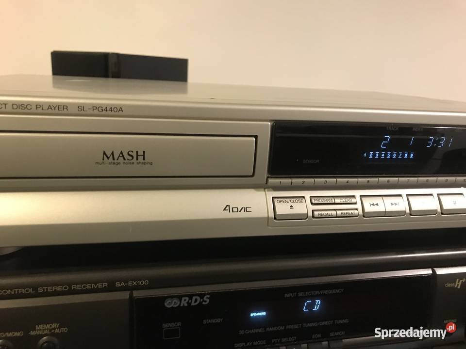 technics slpg440a odtwarzacz cd Srebrny Odtwarzacze CD i MD Kraków