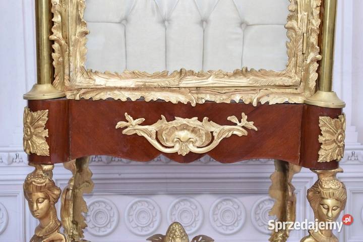 Witryna EMPIRE Gablotka z Brązu Złoconego Kraków