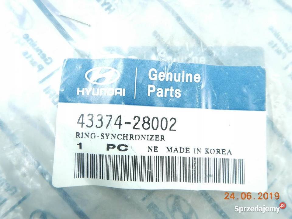 PIERŚCIEŃ SYNCHRONIZATORA HYUNDAI ACCENT 9406 osobowe lubelskie
