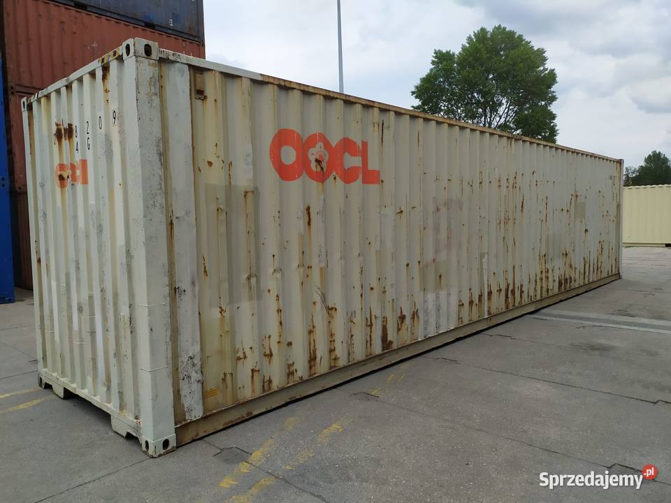 Sprzedam kontener morski 40 HC 12 metrów Pewny Maków Mazowiecki