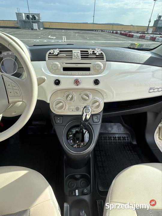 Fiat 500 2011 12 benz automat Kraków
