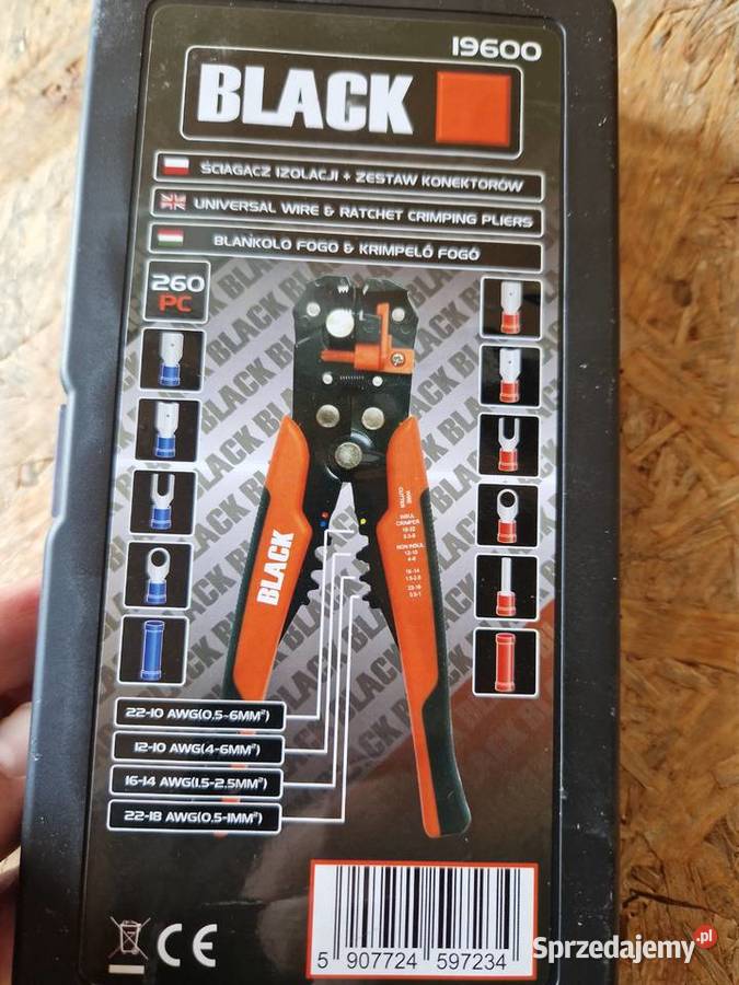 WIELOFUNKCYJNY ŚCIĄGACZ IZOLACJI ZACISKARKA Głogowa