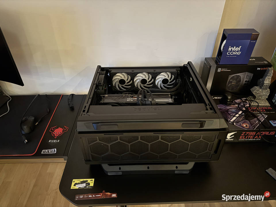 PC Gaming RTX 4090 i914900K 64GB Monitor LG Dąbrowa Górnicza