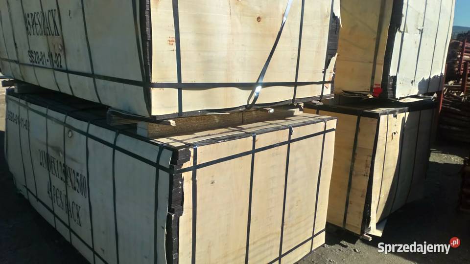 Sklejka szalunkowa Topola 125m x 25m Płyty Blaty Sprzęt i akcesoria budowlane Oława