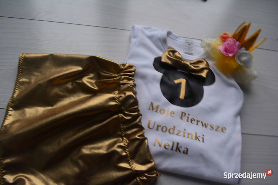 Komplet tutu na roczek dziewczynki Waćmierz sprzedam