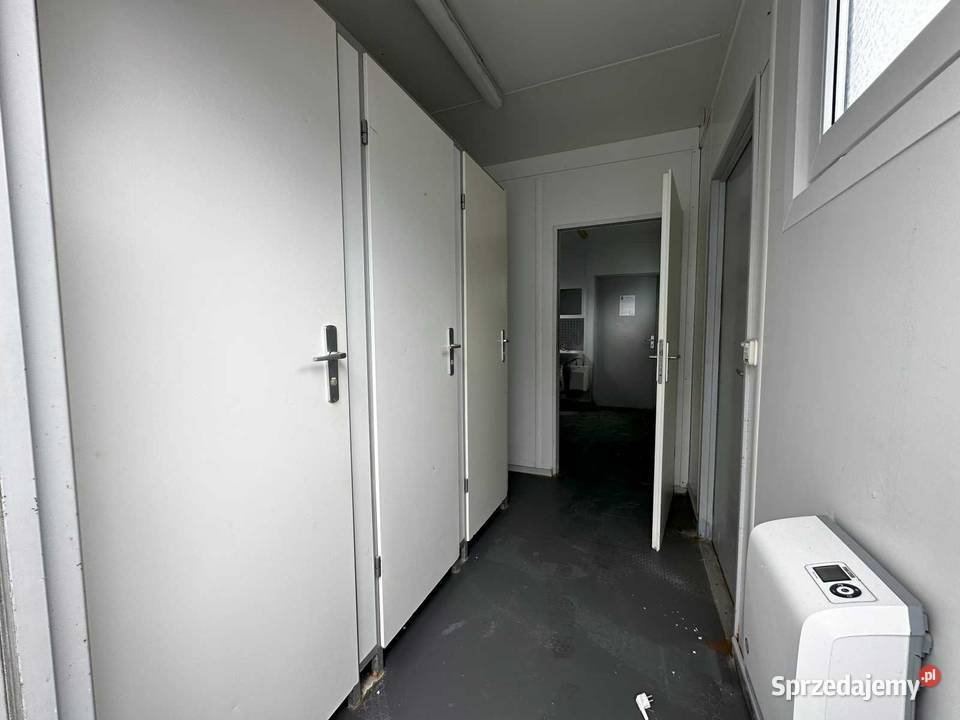 KONTENER SANITARNY WYPOSAŻONY 4x WC 3x PISUAR 2x Wrocław