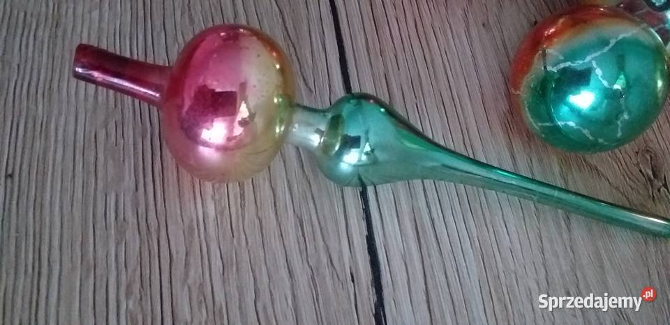 Bombki plus czubek prl łódzkie Przedbórz sprzedam