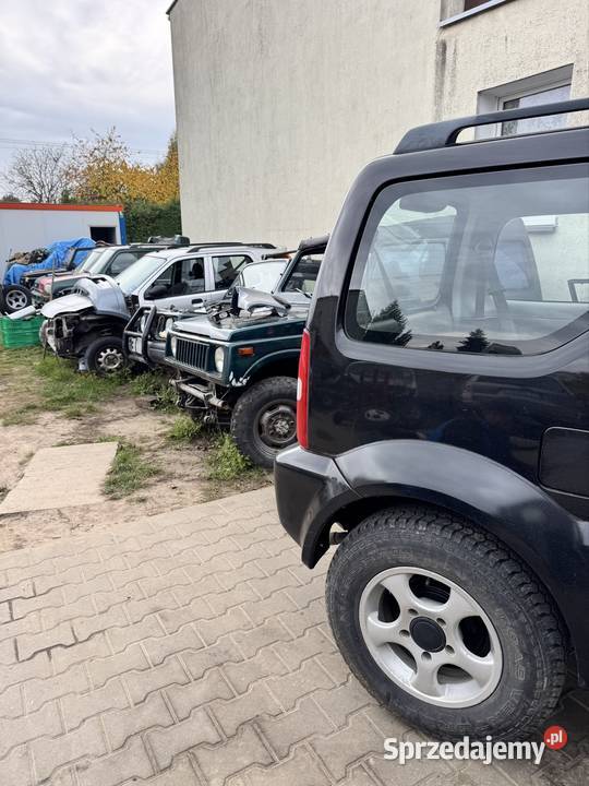 Wszystkie części do Suzuki Jimny Samurai Vitara wielkopolskie