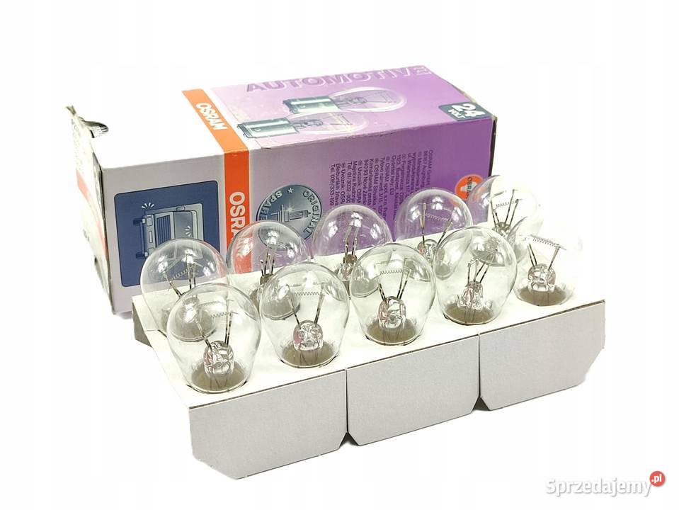 ŻARÓWKA KOMPLET 10 OSRAM 24V P215W BAY15D 7537 sprzedam
