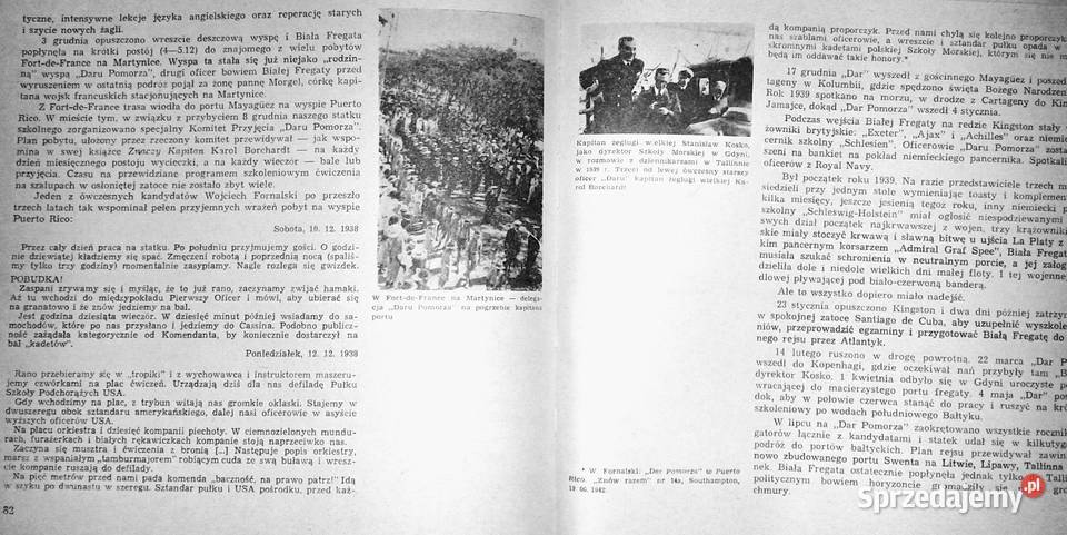 Biała fregata Kronika Daru Pomorza 19291972 Pozostałe