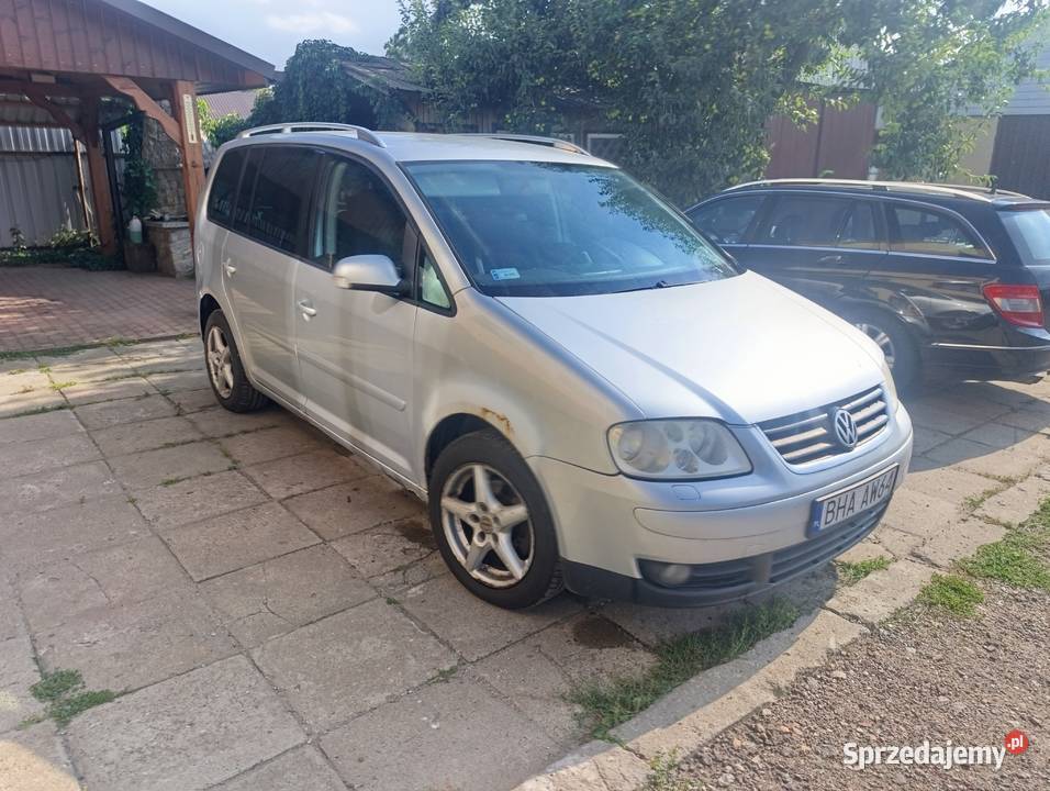 VW Touran 2004r podlaskie Bielsk Podlaski