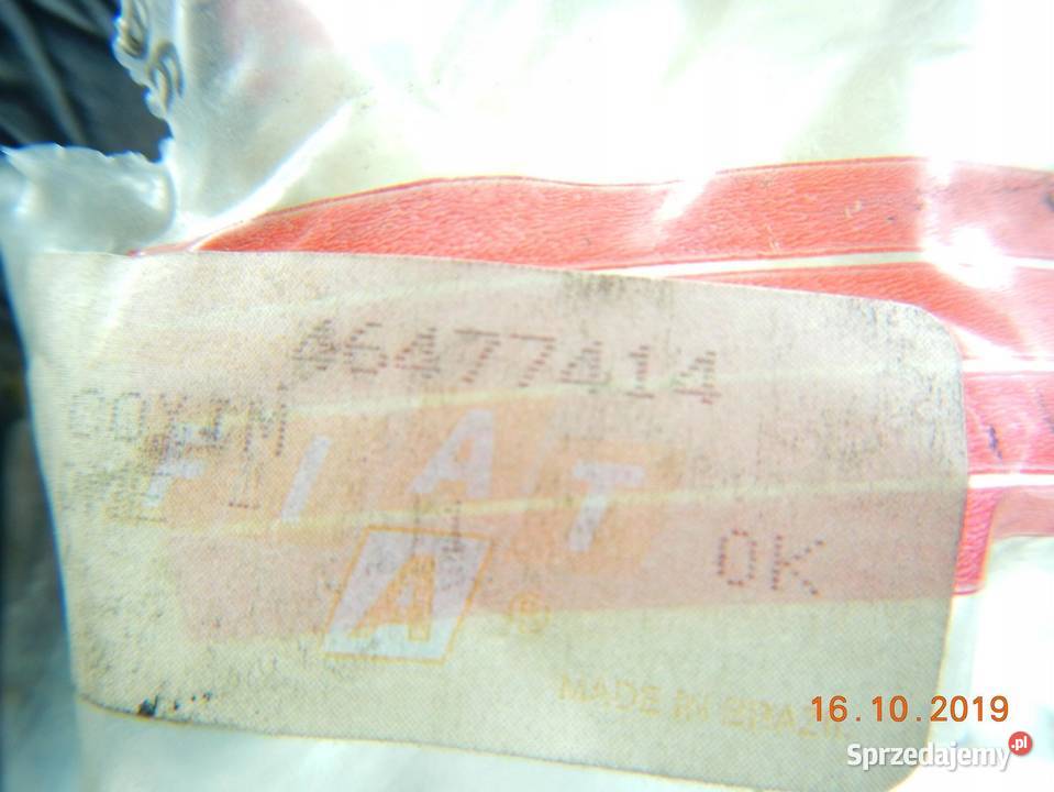 GUMA WKŁADKA ZDERZAKA LEWY TYŁ FIAT PALIO 97 ASO