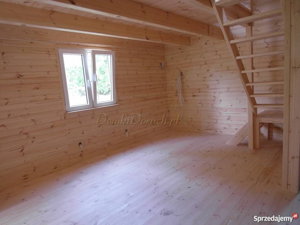 Domek drewniany z poddaszem mazowieckie