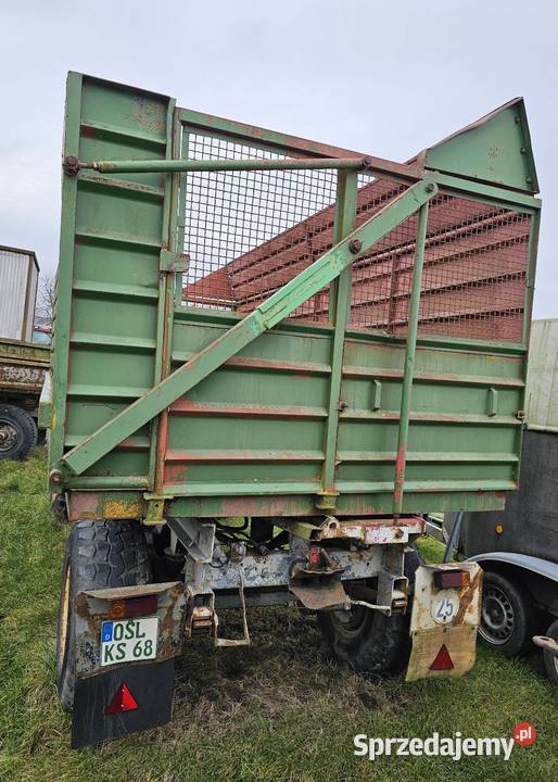 Przyczepy HW 6011 HW 8011 HL 6011 HL 8011 Przyczepy rolnicze Choszczno