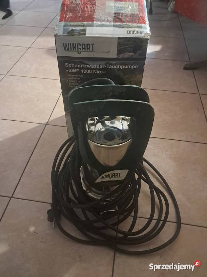Pompa do brudnej wody Wingart świętokrzyskie Jadowniki