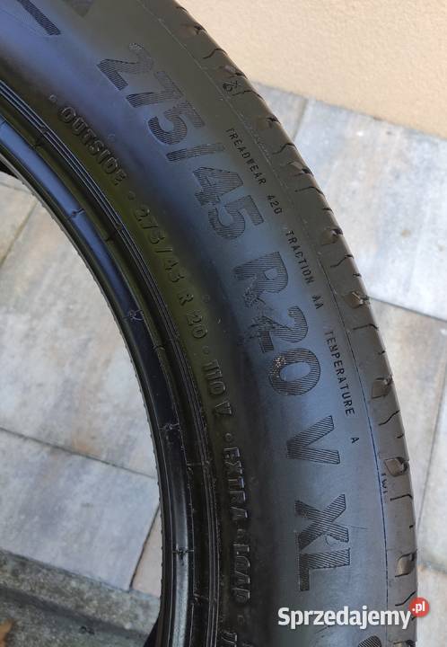 4x 27545R20 opony letnie Continental EcoContact 275 Nowy Sącz