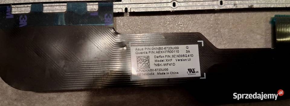 Asus R541U Klawiatura