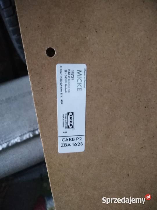 nadstawka dostawka do biurka IKEA Micke Warszawa